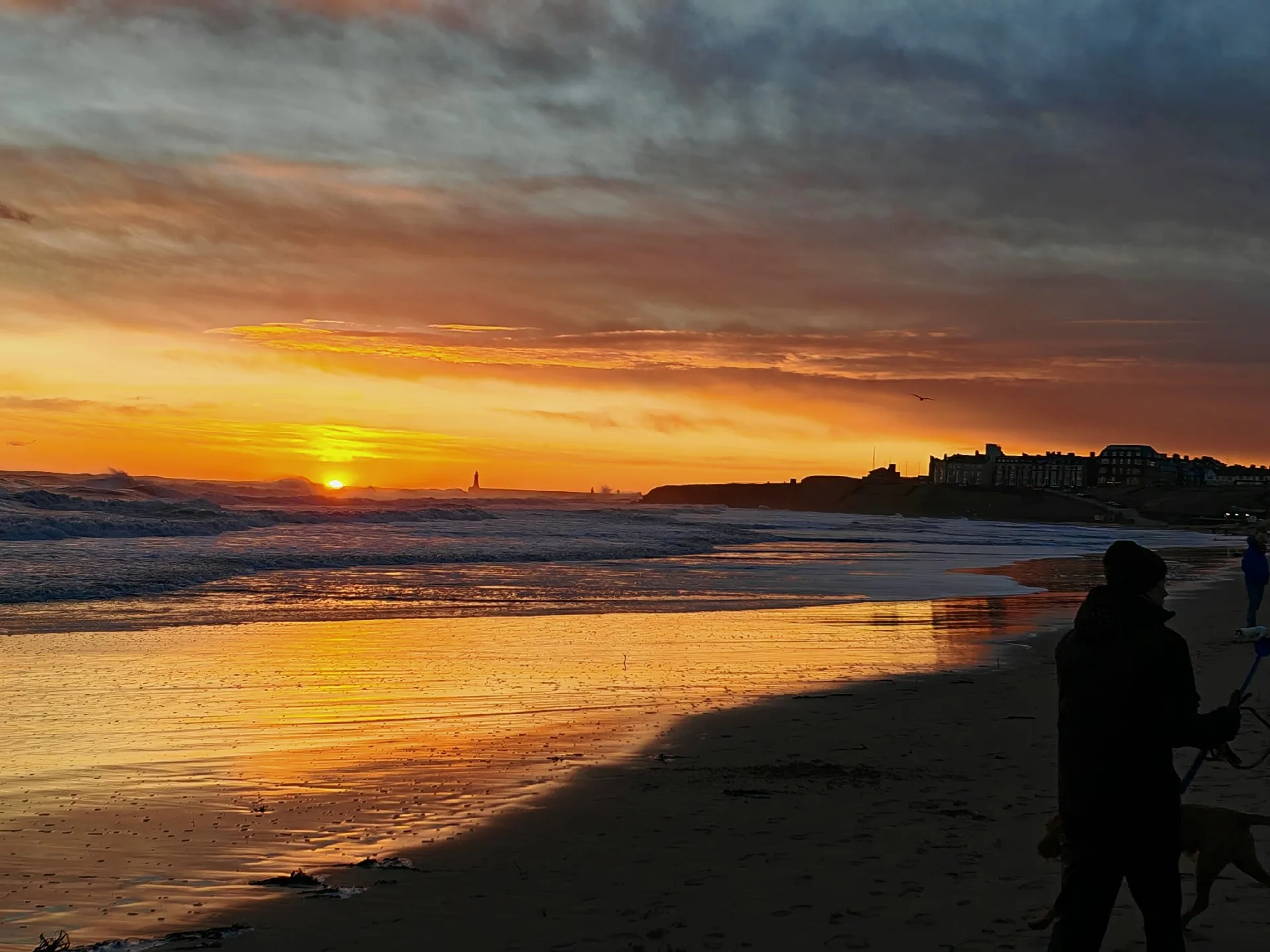 Tynemouth Beach Sunrise