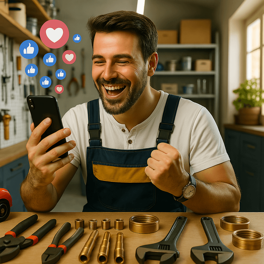 Plumber Happy Social Media Management